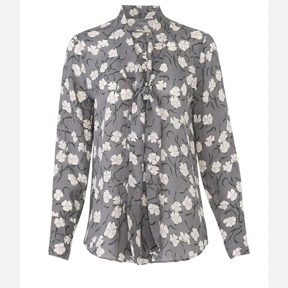 EQUIPMENT x Revolve Luis Silk Floral Blouse | Size S | 100% Silk - Picture 3 of 9